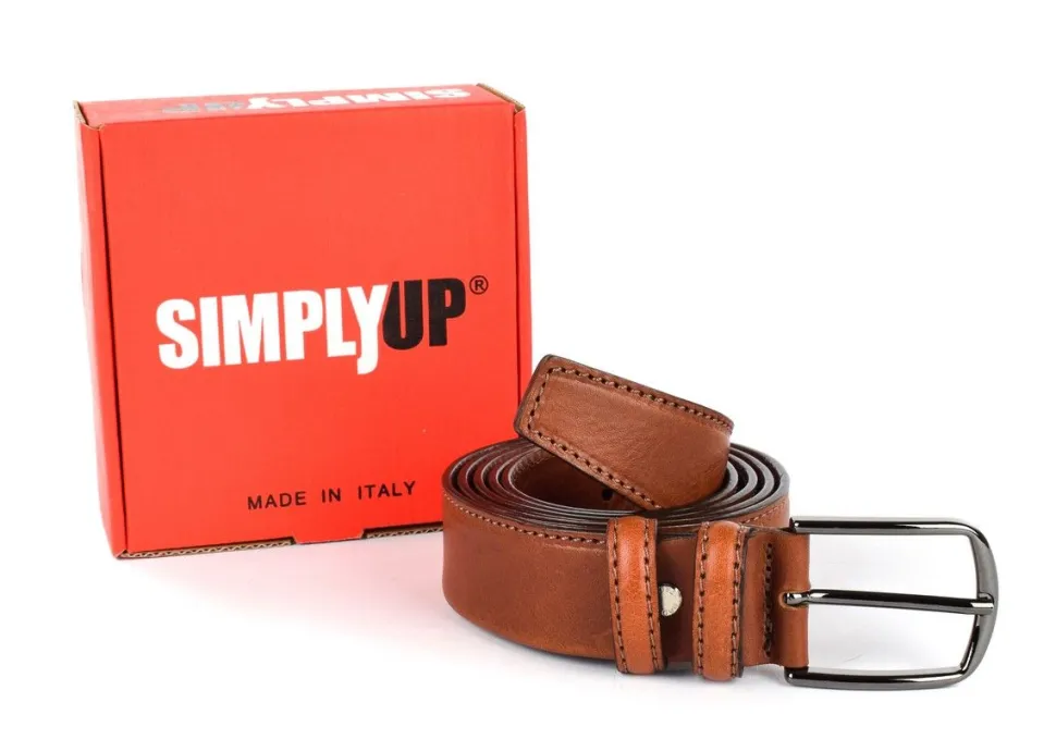 cintura_uomo_in_pelle_tubolare_simplyup__cuoio_2.webp Store SIMPLYUP Cintura uomo in pelle tubolare 8043 Cuoio
