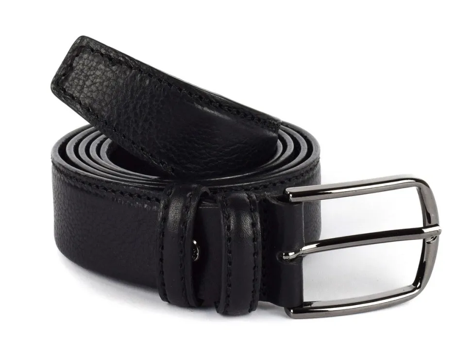 cintura_uomo_in_pelle_tubolare_simplyup__nera_3.webp Outlet SIMPLYUP Cintura uomo in pelle tubolare 8043 Nera Nero