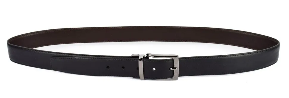 Cheap SIMPLYUP Cintura uomo reversibile in pelle 8235 Nera/Marrone