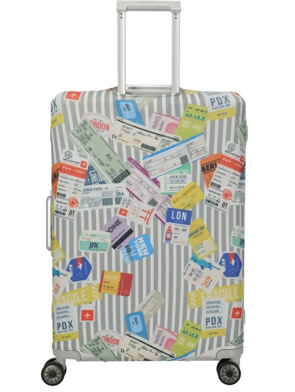 Store Travelite Cover copri valigia trolley L Tickets
