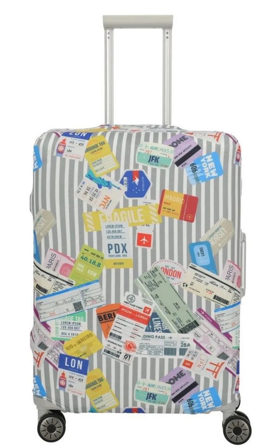 Hot Travelite Cover copri valigia trolley M Tickets
