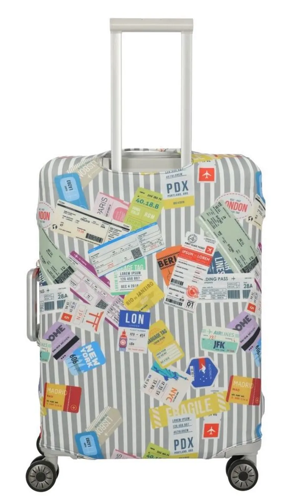 Hot Travelite Cover copri valigia trolley M Tickets