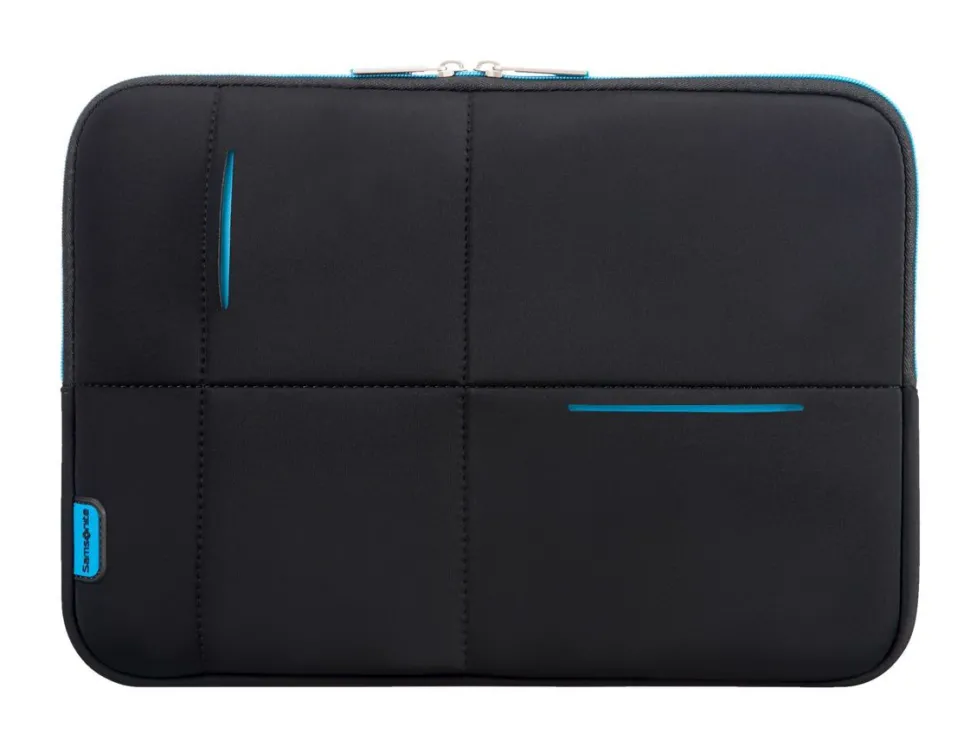 Discount Samsonite Custodia computer 14,1" Airglow Sleeves Nero/Blu