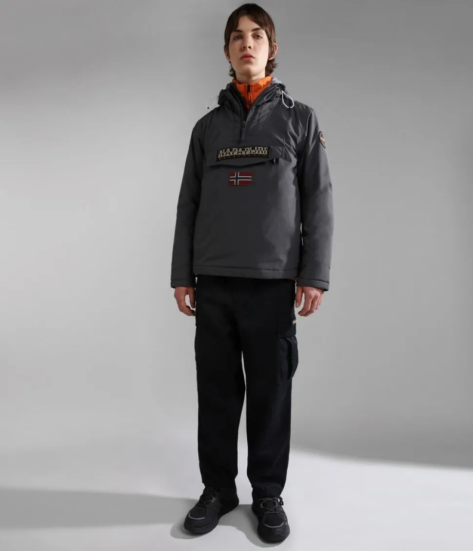 Best Napapijri Giacca Anorak Rainforest Winter Grigio Scuro GrigioScuro