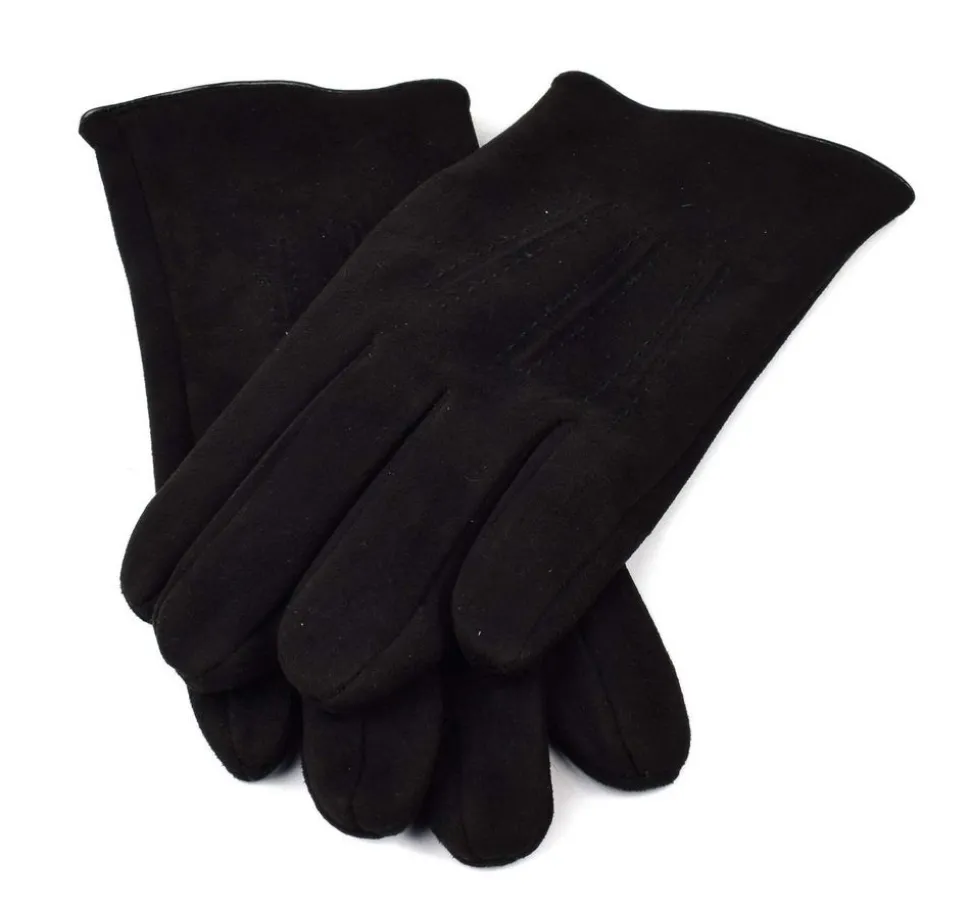 Outlet Pronto Moda Guanti uomo 001 Neri Nero