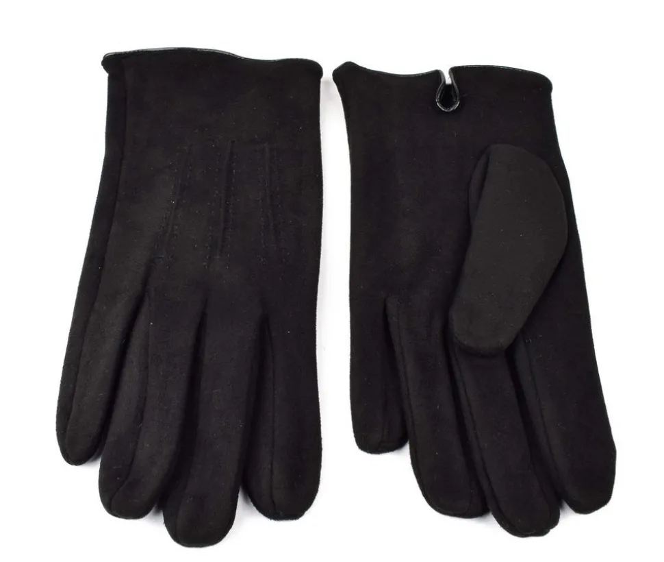 Outlet Pronto Moda Guanti uomo 001 Neri Nero