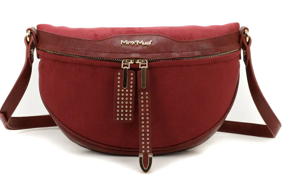 Cheap Mimì-Muà Marsupio a tracolla Bordeaux