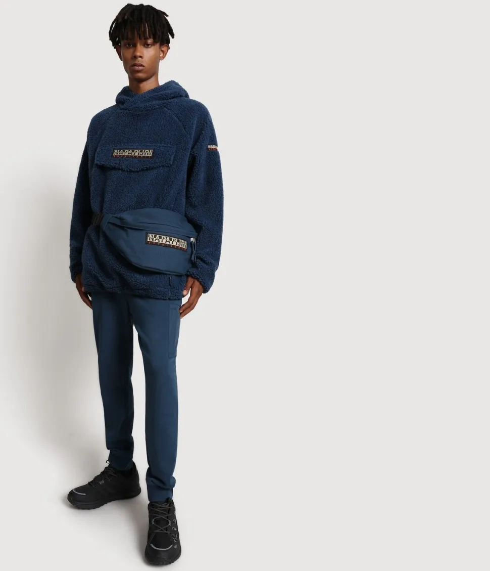 Cheap Napapijri Marsupio grande Haset Blue French BlueFrench