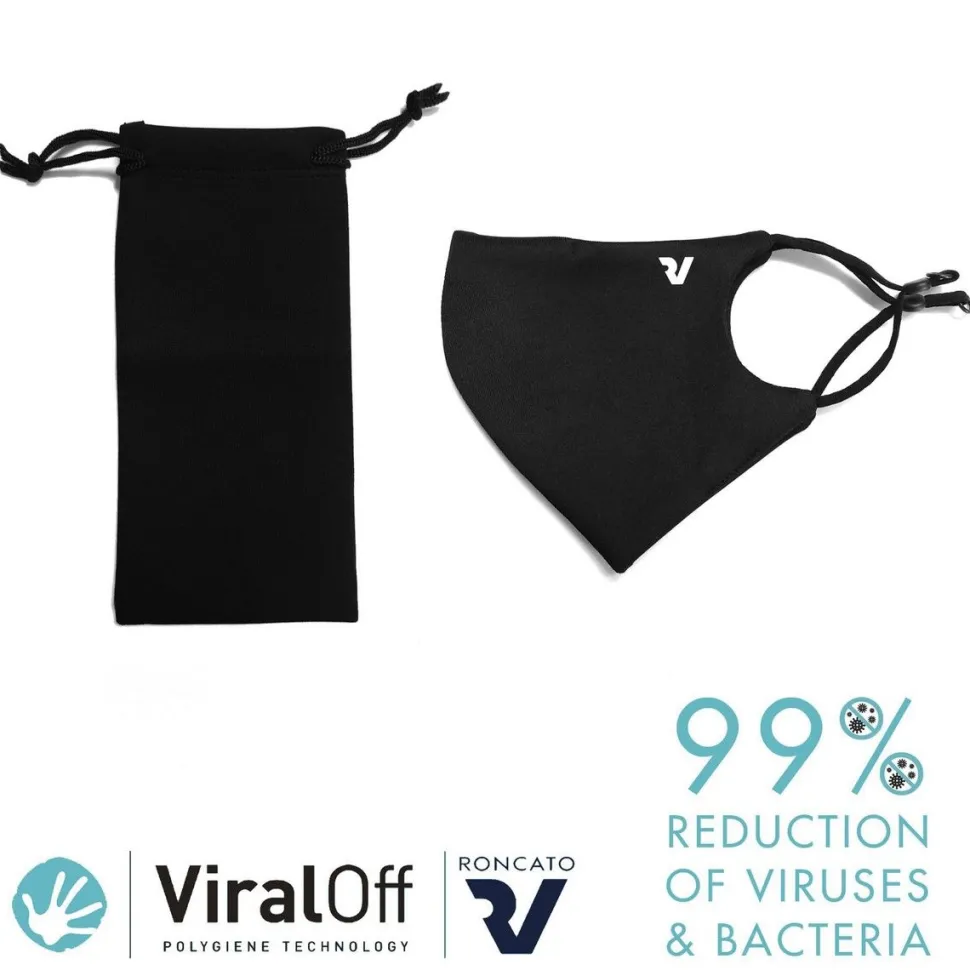 Cheap Roncato Mascherina di protezione Viraloff Nera misura S Nero
