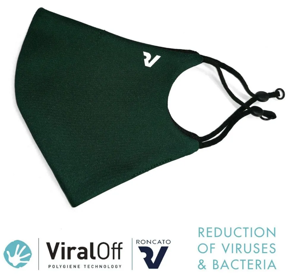 Outlet Roncato Mascherina di protezione Viraloff misura S Verde