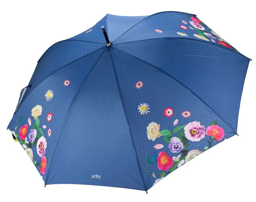 Clearance Ydry Ombrello automatico Bouquet Azzurro