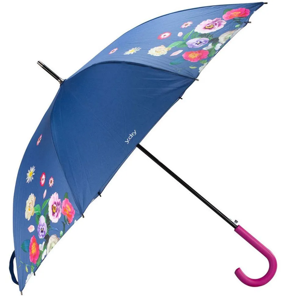 ombrello_automatico_ydry_bouquet_azzurro_2.webp Clearance Ydry Ombrello automatico Bouquet Azzurro