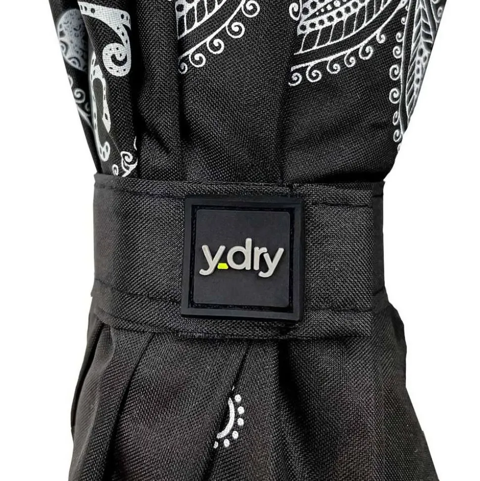 ombrello_automatico_ydry_mandala_nero_3.webp Outlet Ydry Ombrello automatico Mandala Nero