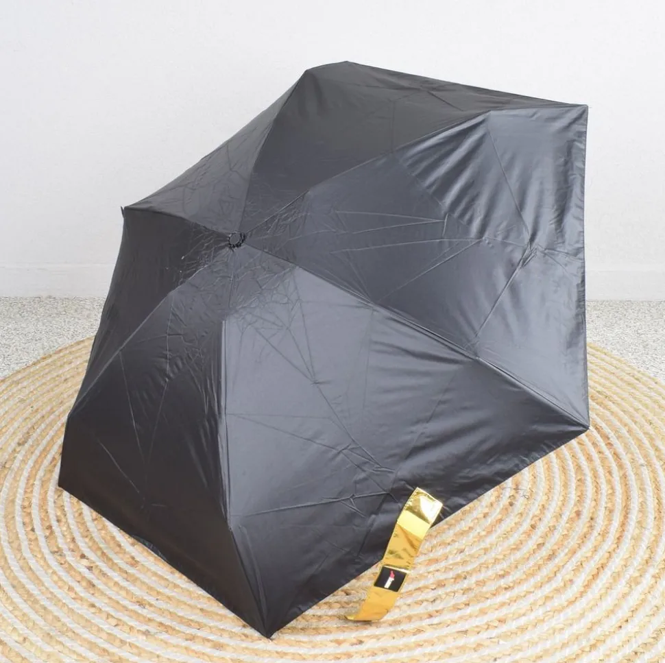 Store SIMPLYUP Ombrello mini manuale 5030 Nero/Oro