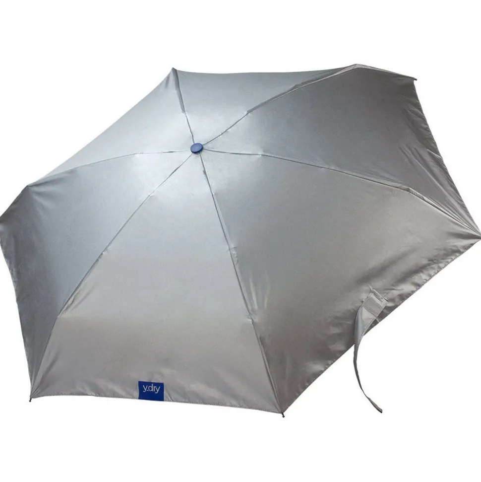 Online Ydry Ombrello mini manuale Y-dry Coco Blu/Argento - Anti UV