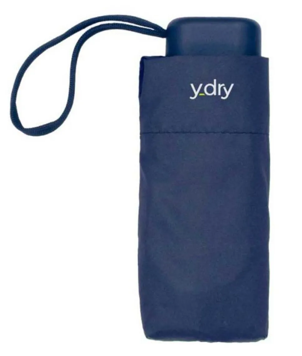 Shop Ydry Ombrello mini piatto manuale Gea Blu