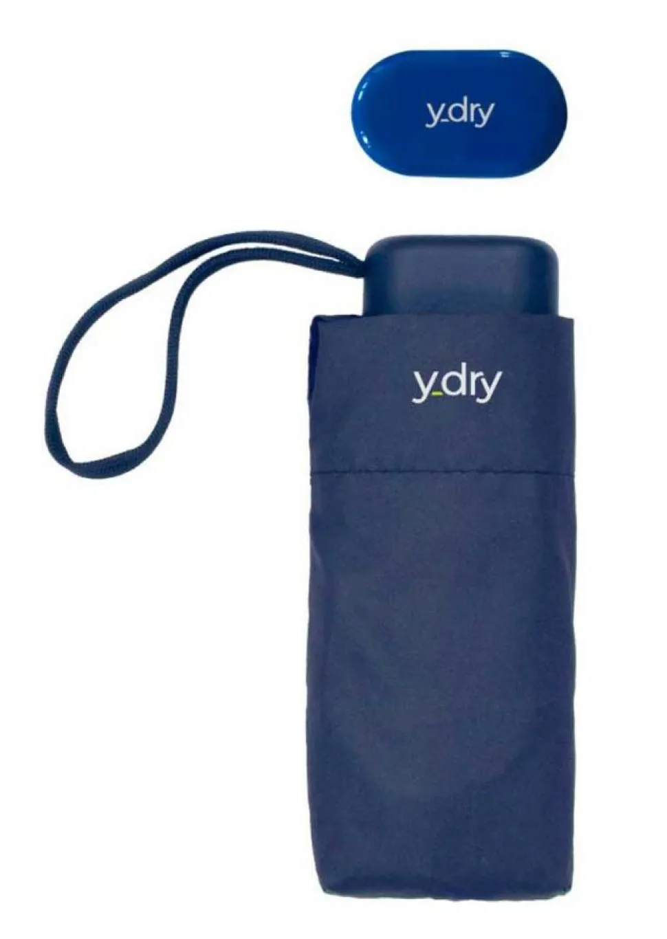 Shop Ydry Ombrello mini piatto manuale Gea Blu
