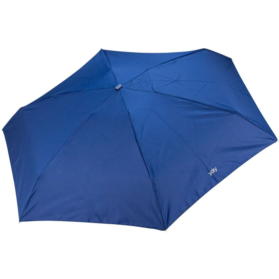 ombrello_mini_piatto_manuale_ydry_gea_blu_2.webp Shop Ydry Ombrello mini piatto manuale Gea Blu