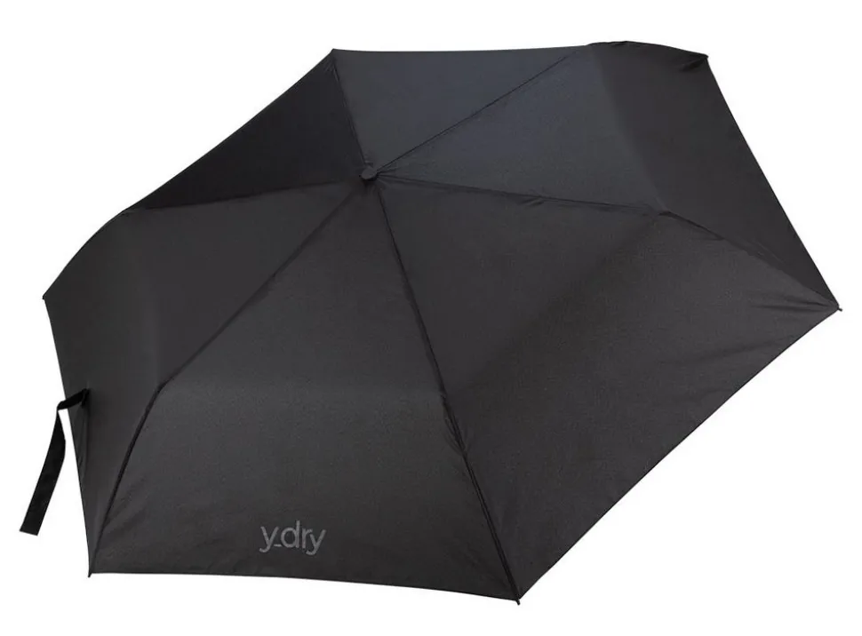 Fashion Ydry Ombrello mini ultra-leggero Fly Nero