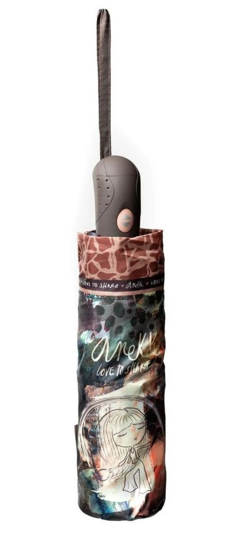 Sale Anekke Ombrello pieghevole automatico apri/chiudi 37700-313 Shoen