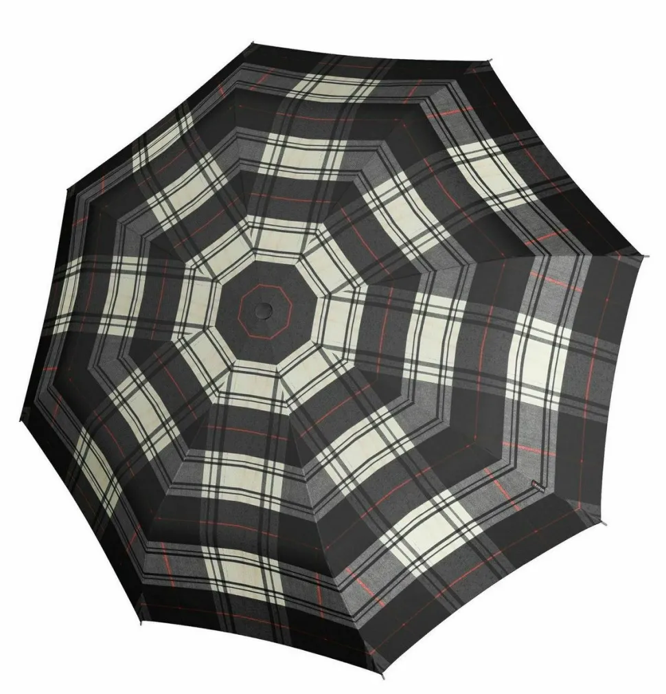 Best Sale Knirps Ombrello pieghevole automatico T.200 Check Black/White CheckBlack/White
