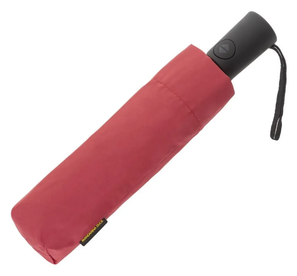 New Mandarina Duck Ombrello pieghevole automatico Flame Scarlet FlameScarlet