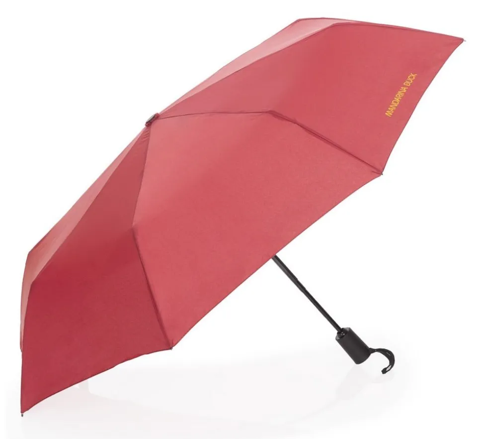 New Mandarina Duck Ombrello pieghevole automatico Flame Scarlet FlameScarlet