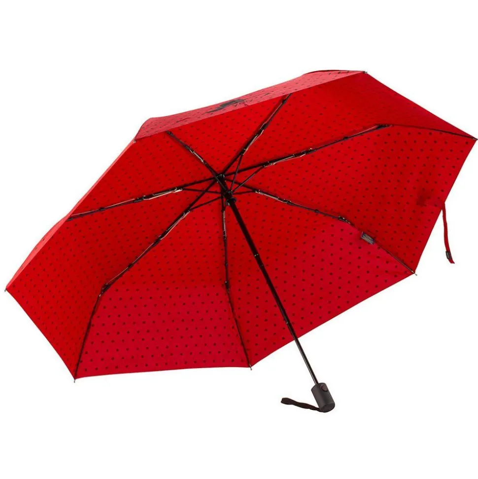 ombrello_pieghevole_automatico_ydry_pin_up_rosso_2.webp Sale Ydry Ombrello pieghevole automatico Pin Up Rosso