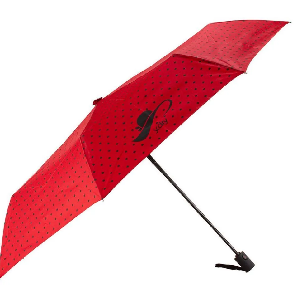 ombrello_pieghevole_automatico_ydry_pin_up_rosso_3.webp Sale Ydry Ombrello pieghevole automatico Pin Up Rosso
