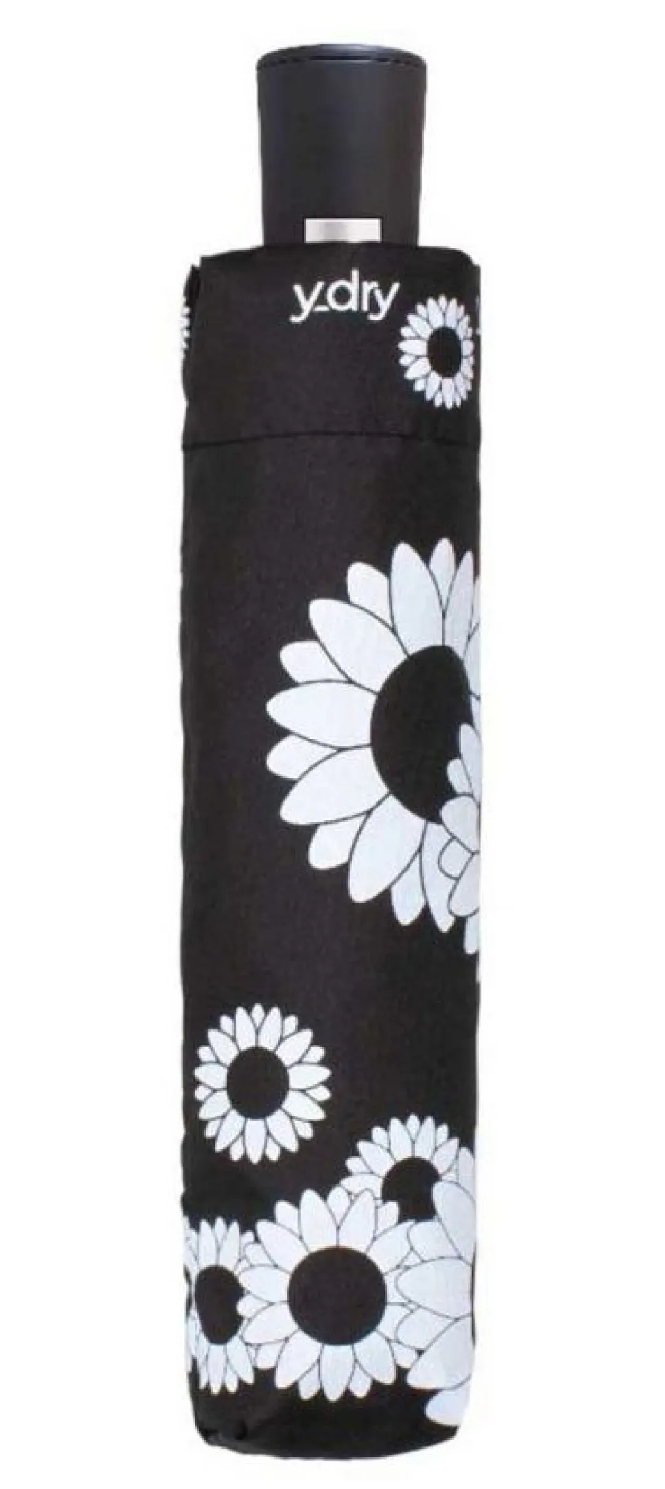 Clearance Ydry Ombrello pieghevole automatico Sunflowers Bianco
