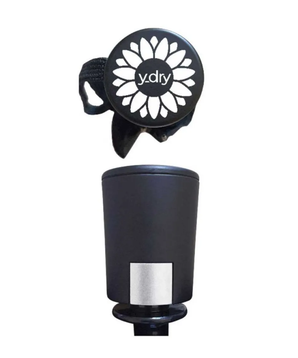 Clearance Ydry Ombrello pieghevole automatico Sunflowers Bianco