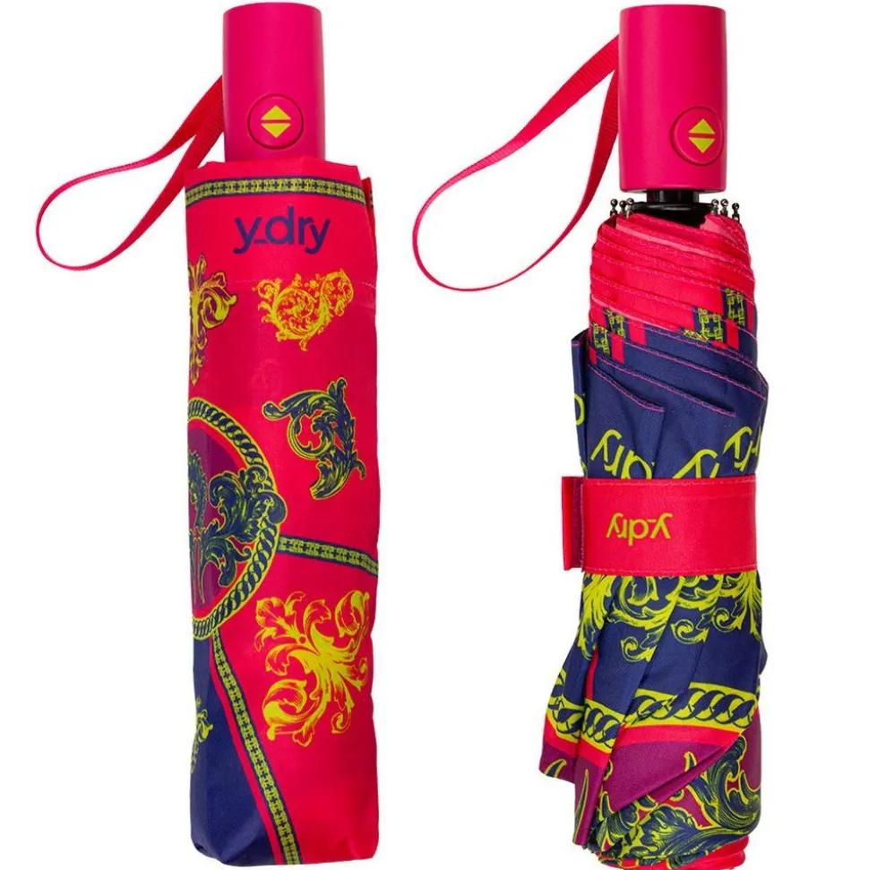 Best Ydry Ombrello pieghevole automaticoY-dry Deco Fuxia