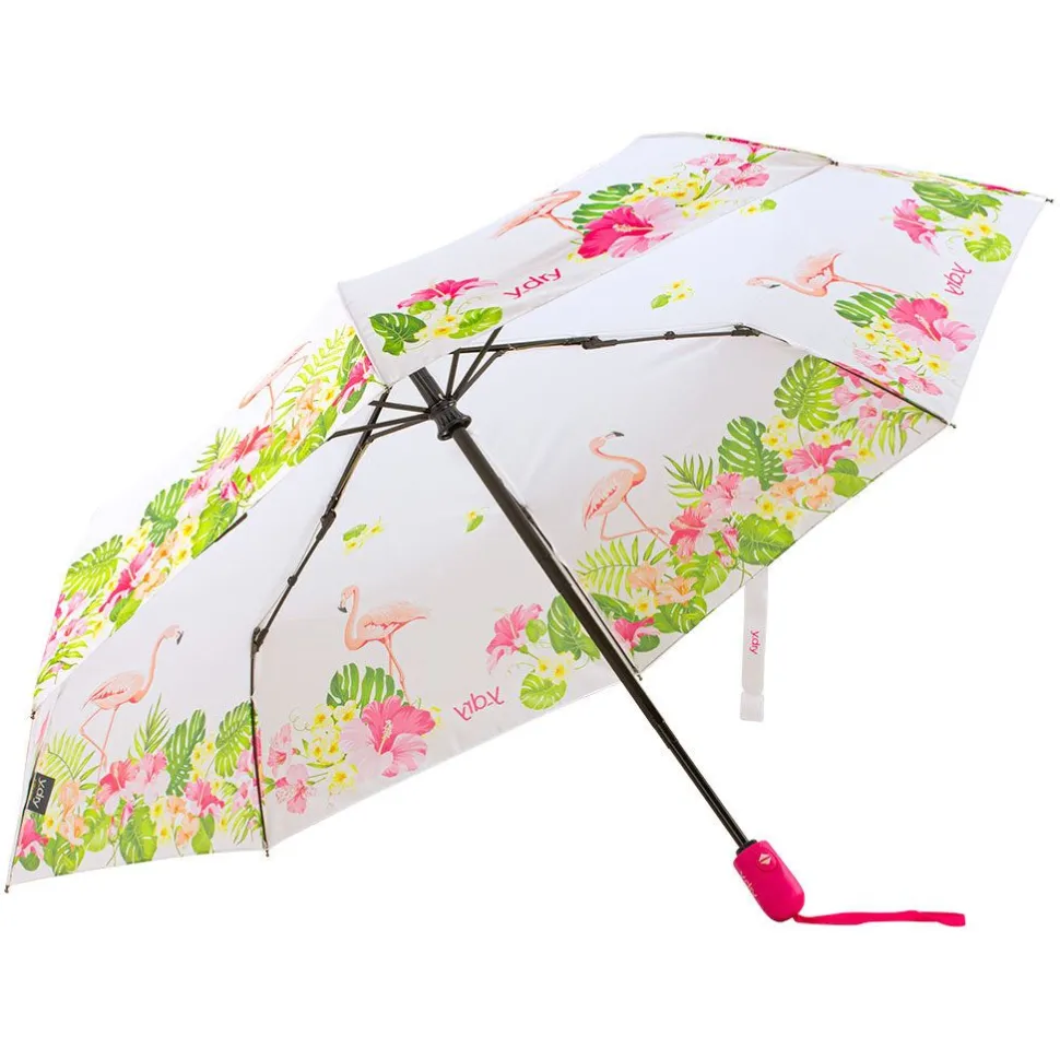 ombrello_pieghevole_automaticoydry_flamingo_bianco_3.webp Hot Ydry Ombrello pieghevole automaticoY-dry Flamingo Bianco