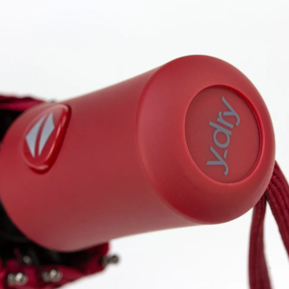 Store Ydry Ombrello pieghevole automaticoY-dry Stitch Burgundy