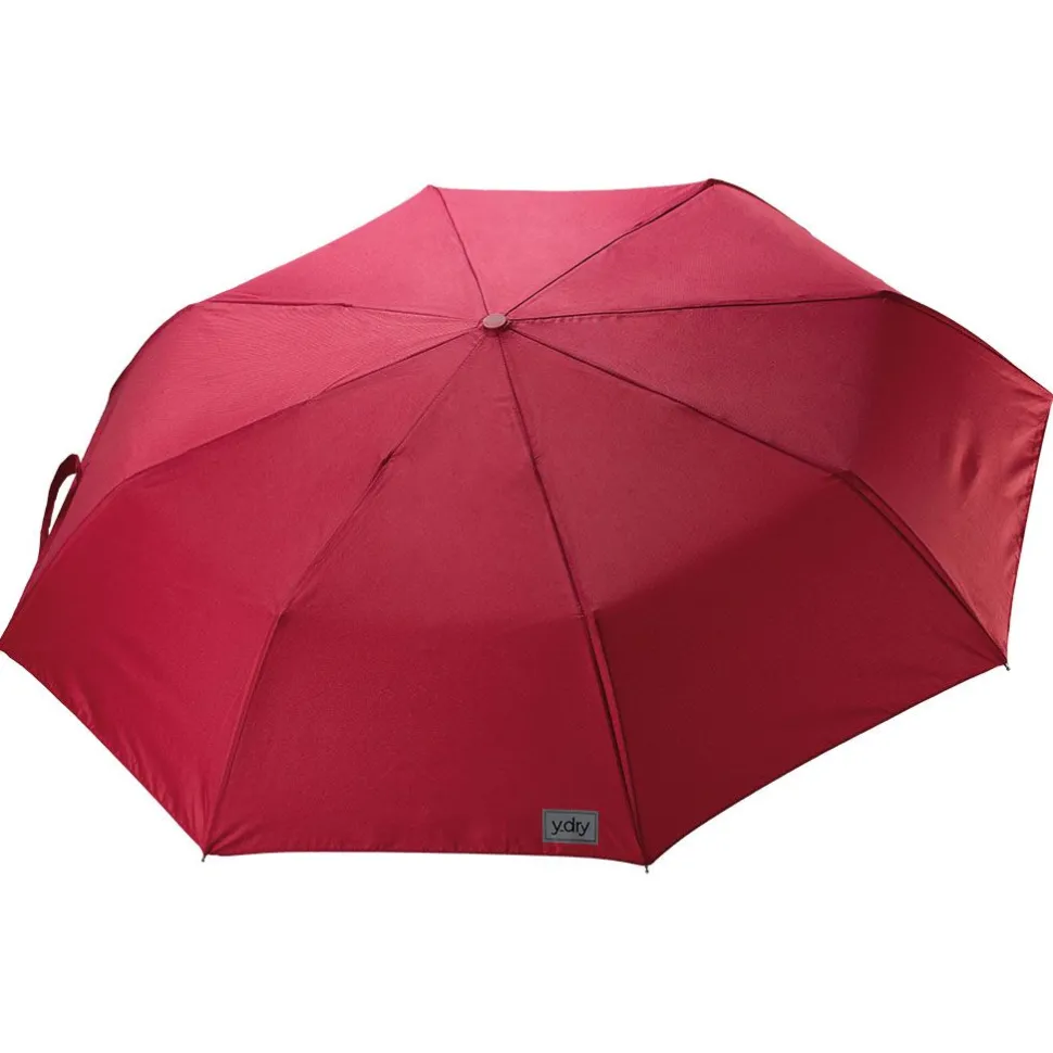 ombrello_pieghevole_automaticoydry_stitch_burgundy_3.webp Store Ydry Ombrello pieghevole automaticoY-dry Stitch Burgundy