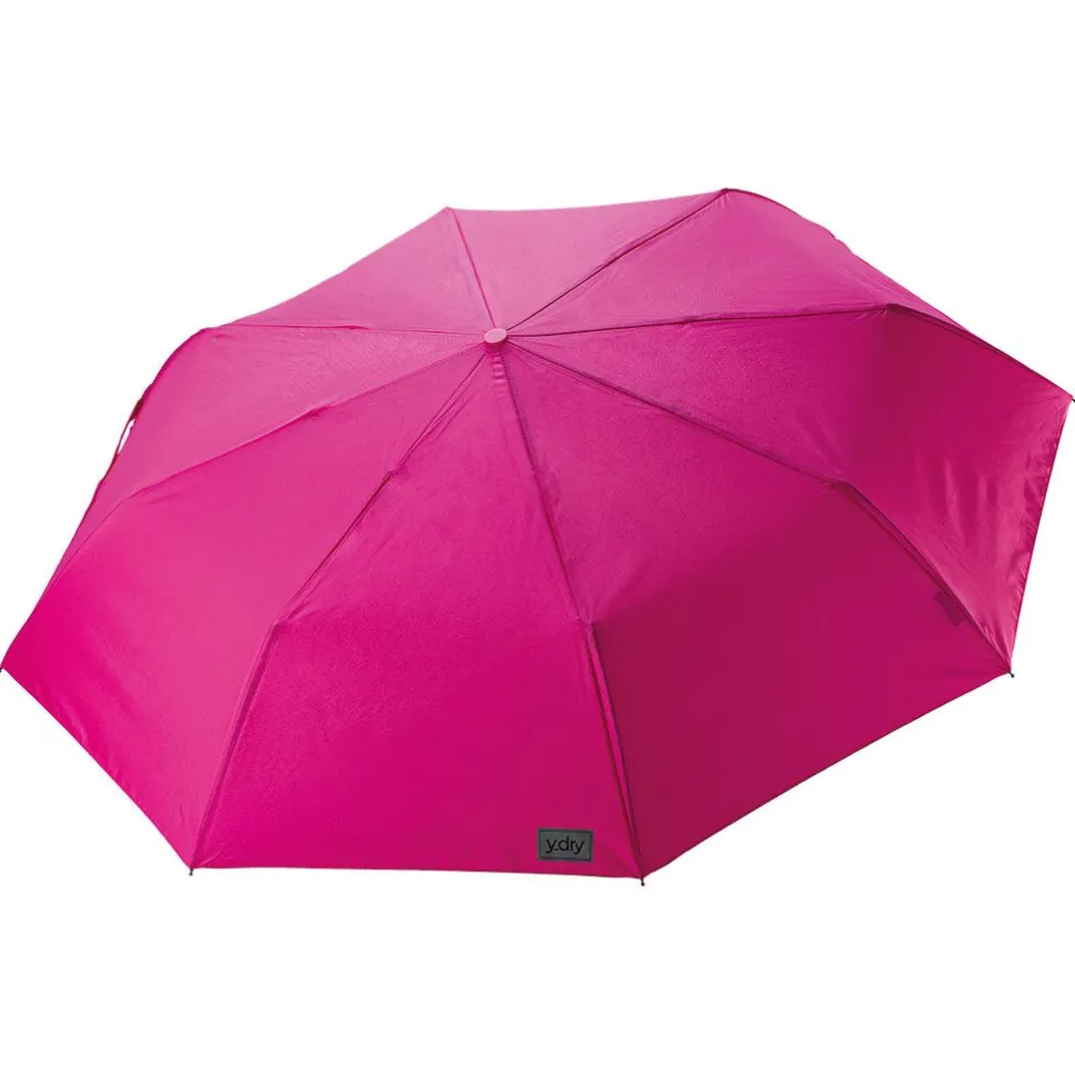 ombrello_pieghevole_automaticoydry_stitch_fuxia_3.webp Fashion Ydry Ombrello pieghevole automaticoY-dry Stitch Fuxia