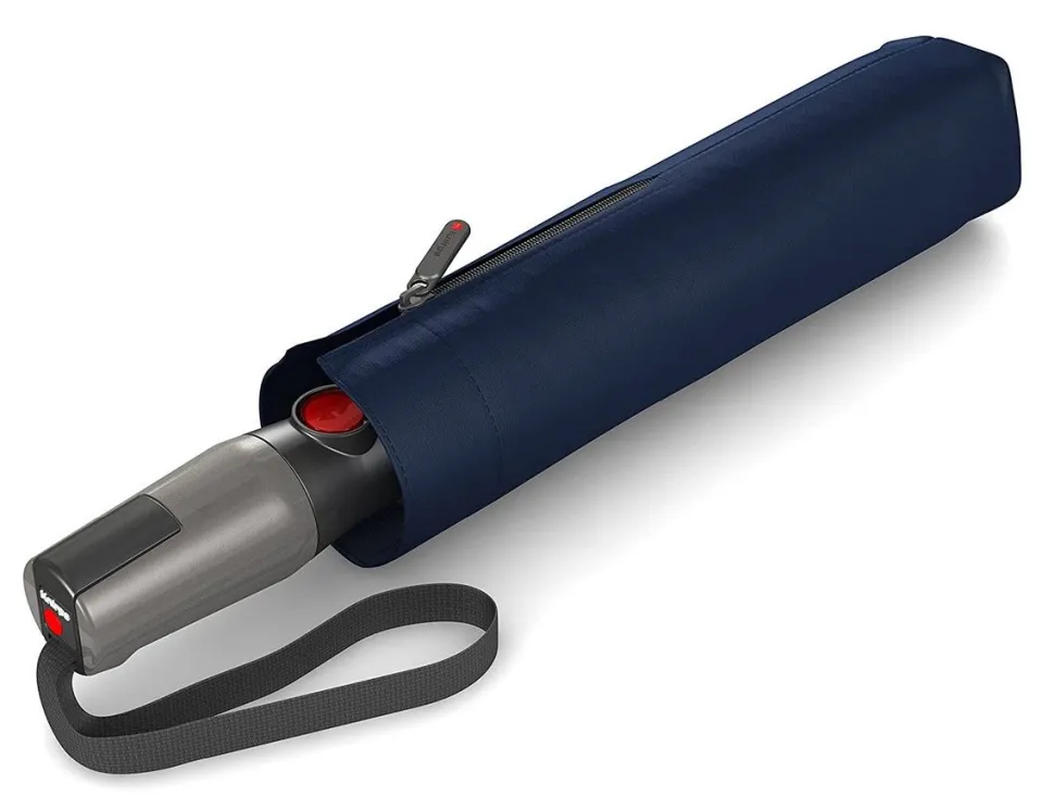 Discount Knirps Ombrello pieghevole Maxi automatico T.400 Navy