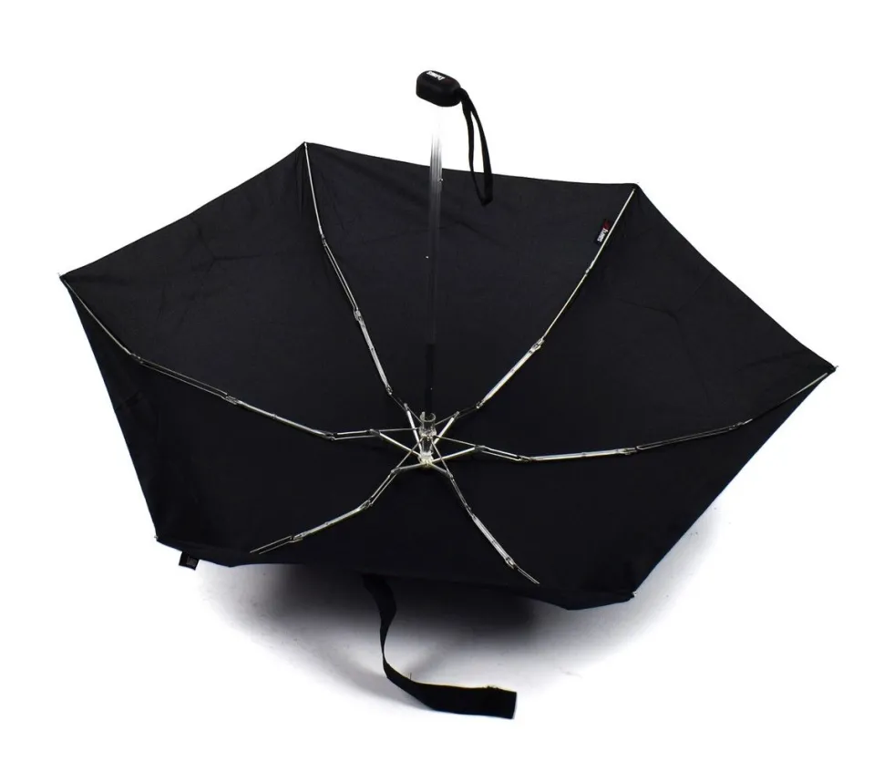 Clearance SIMPLYUP Ombrello pieghevole mini manuale 5050 Nero
