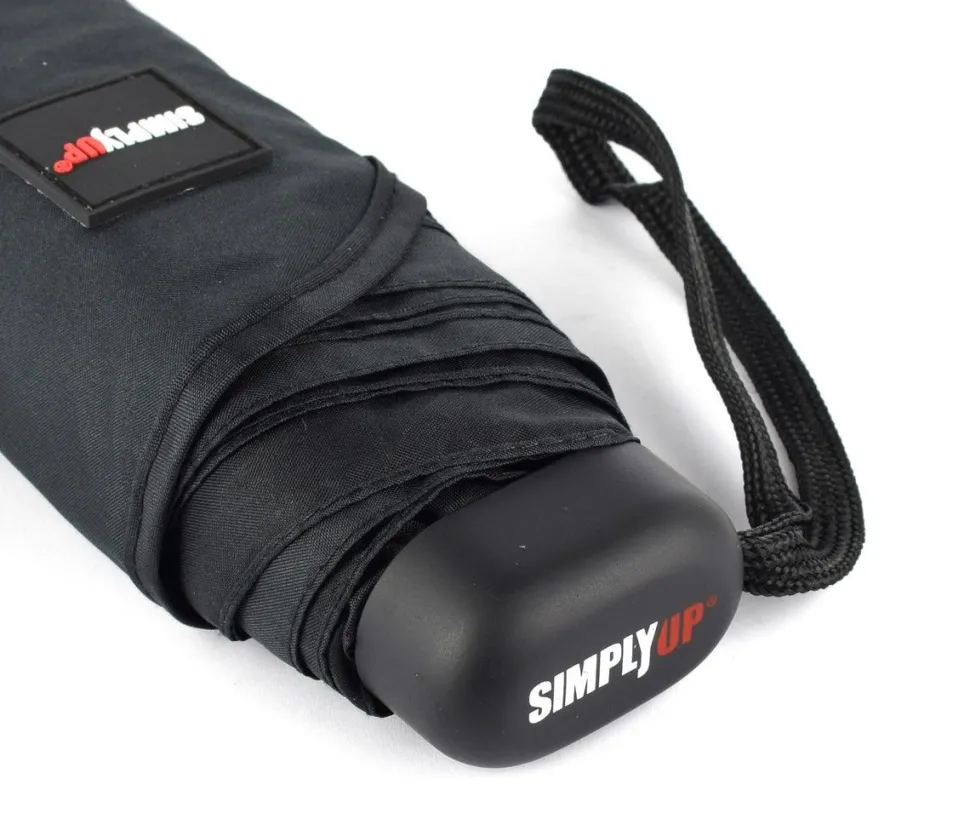 ombrello_pieghevole_mini_manuale_simplyup__nero_2.webp Clearance SIMPLYUP Ombrello pieghevole mini manuale 5050 Nero