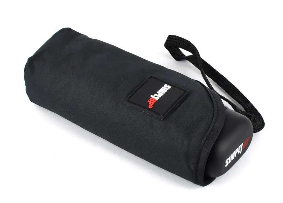 ombrello_pieghevole_mini_manuale_simplyup__nero_3.webp Clearance SIMPLYUP Ombrello pieghevole mini manuale 5050 Nero
