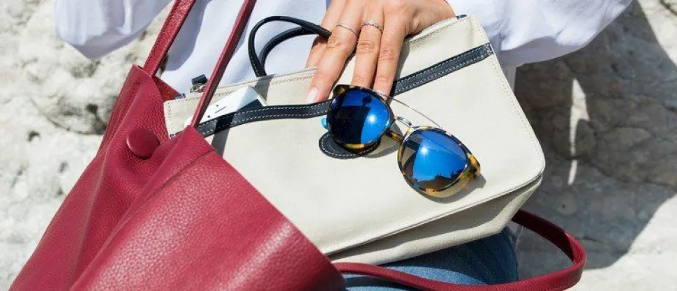 Fashion Emporio Cattani Organizzatore da borsa EC Bag in Bag Arancio