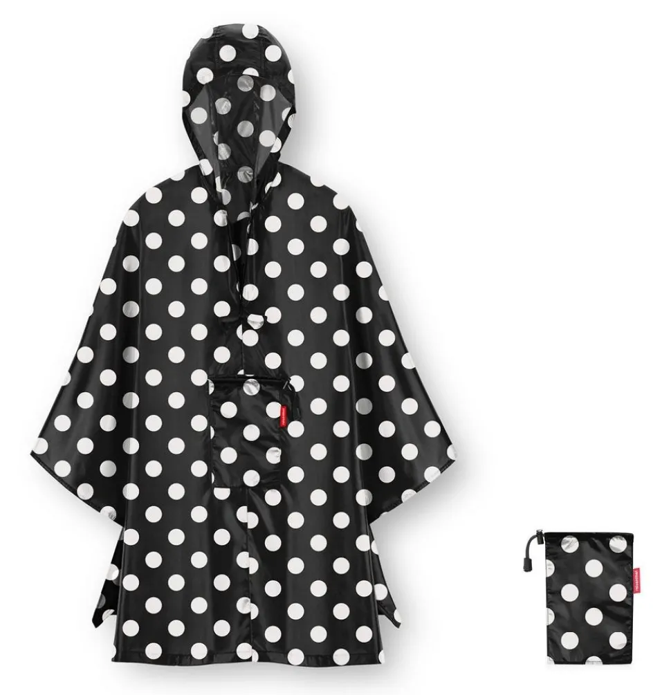 Online Reisenthel Poncho antipioggia mini maxi Dots White DotsWhite