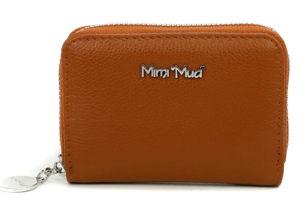 Clearance Mimì-Muà Porta carte di credito Marrone