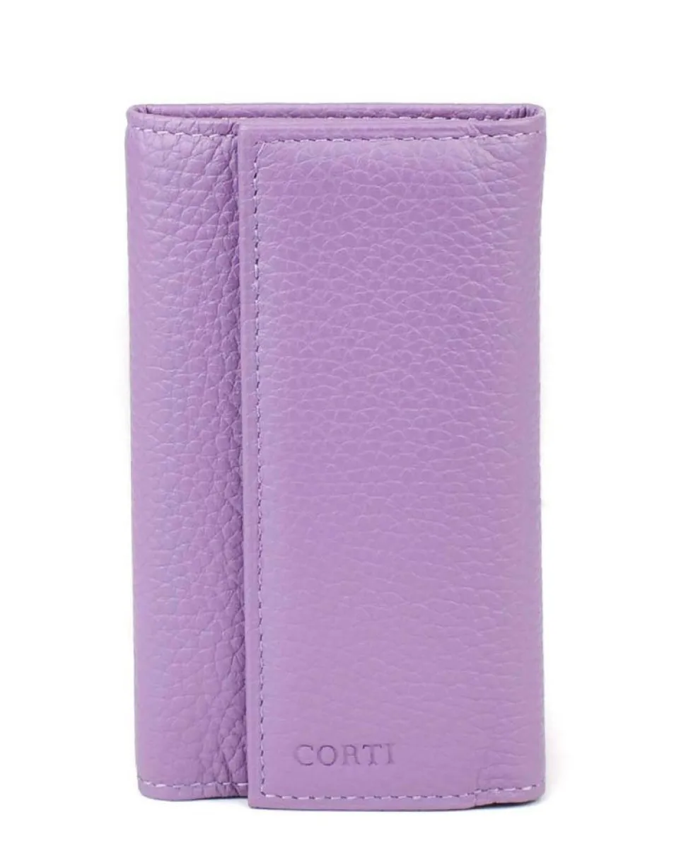 Outlet Gianfranco Corti Portachiavi 8 ganci Wild 8882 Lavanda