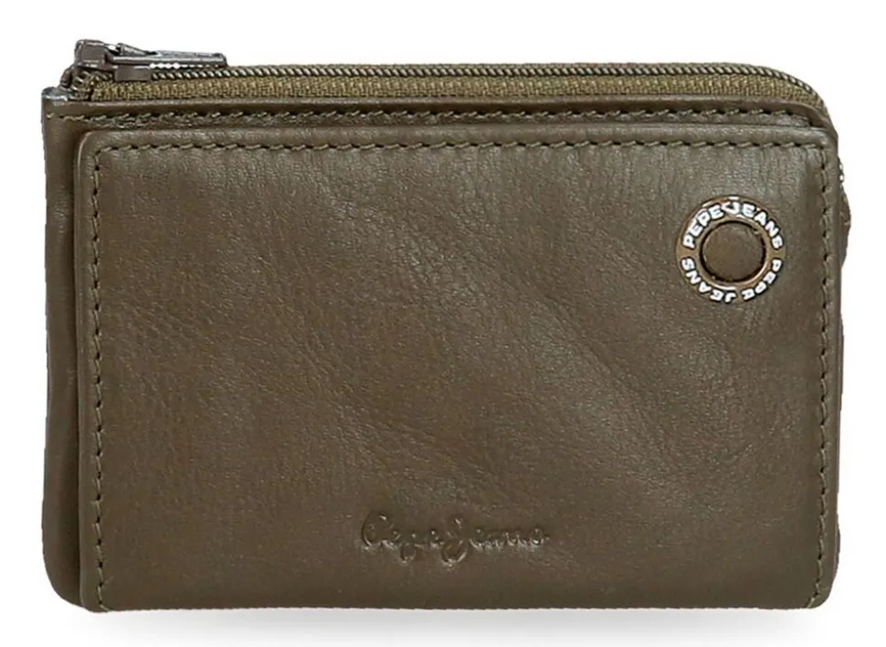 Cheap Pepe Jeans Portadocumenti con zip Badge 73702 Khaki