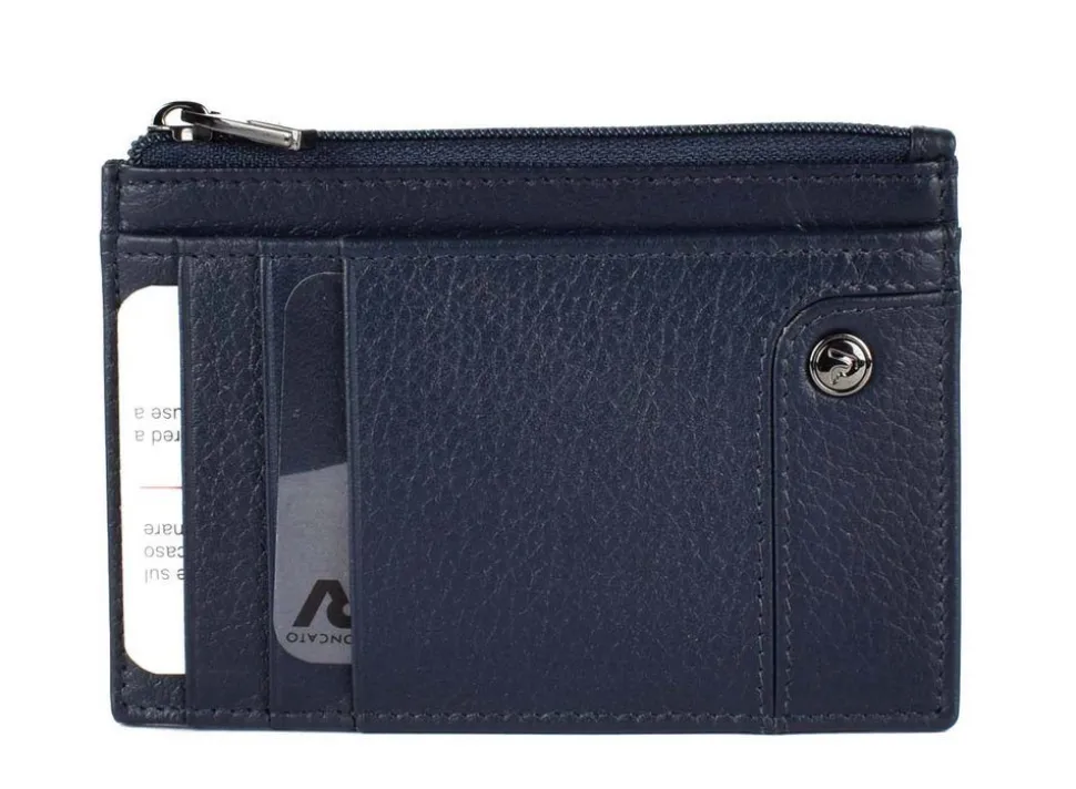 Sale Roncato Portadocumenti piatto con zip Alaska 2415 Navy