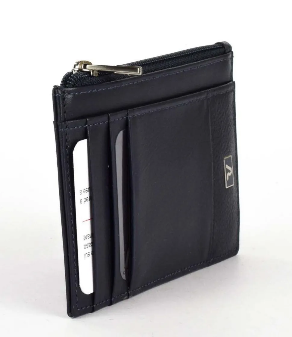 Store Roncato Portadocumenti piatto con zip Manhattan 645 Navy