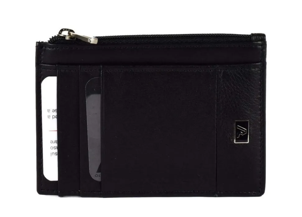 Flash Sale Roncato Portadocumenti piatto con zip Manhattan 645 Nero