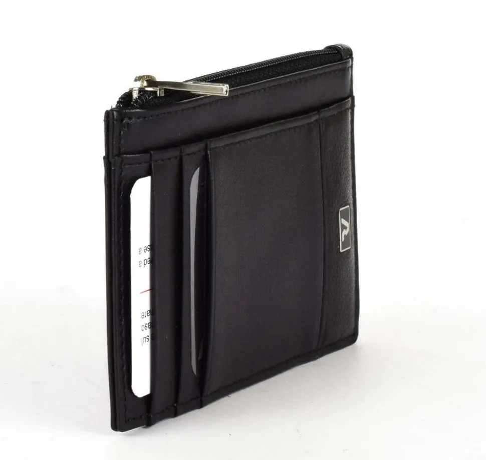 Flash Sale Roncato Portadocumenti piatto con zip Manhattan 645 Nero