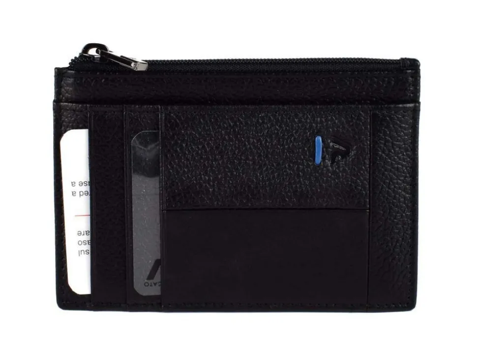 Cheap Roncato Portadocumenti piatto con zip Trial DLX 1148 Nero